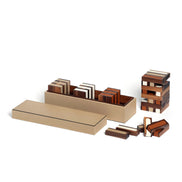 Pinetti Pisa Tower – skræddersyet luksus ‘Jenga’-sæt i italiensk læder og valnøddetræ