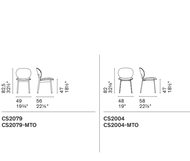 Calligaris Inés spisebordsstol