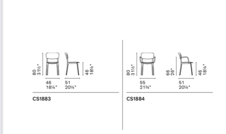 Calligaris LIBERTY Spisebordsstol – letvægt stol i polypropylen | Velegnet både inde og ude, stakbar op til 4 stole, designet af Archirivolto