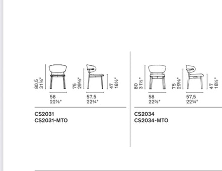 Calligaris OLEANDRO Spisebordsstol – polstret stol med metalstel, designet af Archirivolto, ideel til moderne hjem og erhverv