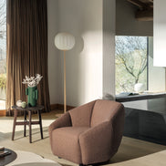 Calligaris JILL modulsofa i stoff/blødt sæde, designet af Bernhardt & Vella, ideel til moderne stuer