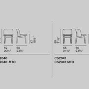 Calligaris ABREY Spisebordsstol – polstret stol med buet ryg, massiv træramme, designet af Buratti