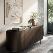 Calligaris LAKE Skænk – oval skænk med keramisk bordplade