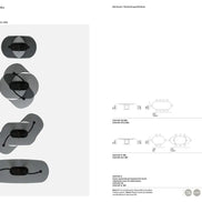 Calligaris ORBITAL – udtrækkeligt spisebord med oval form og central fod, designet af Pininfarina  ￼