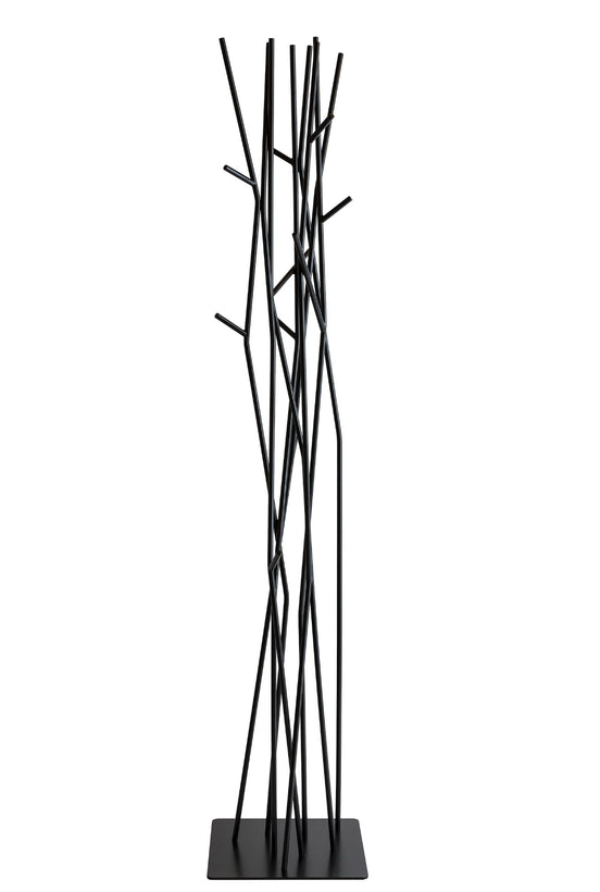 COVO Latva fri‑stående klædekrog – stander i pulverlakeret stål, H 178 cm, designet af Mikko Laakkonen, til både garderobe og rumopdeling