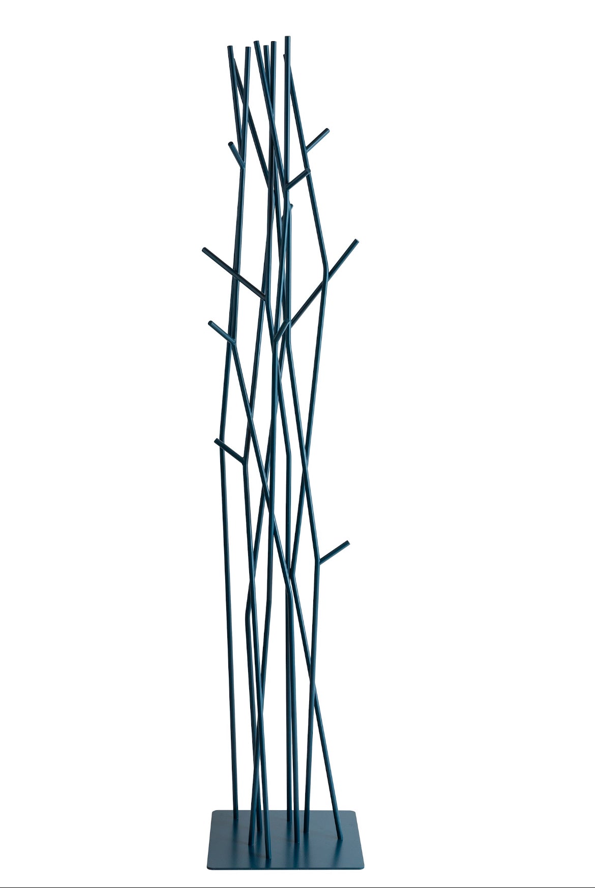 COVO Latva fri‑stående klædekrog – stander i pulverlakeret stål, H 178 cm, designet af Mikko Laakkonen, til både garderobe og rumopdeling