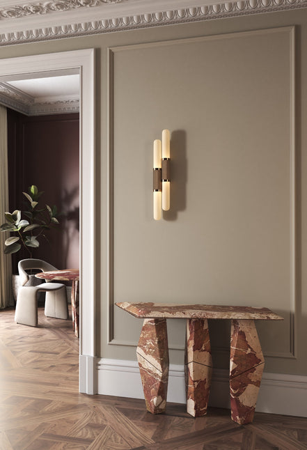 Massivt marmor skrivebord - ilab design