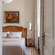 Sofabord Ø50 cm, massivt marmor - Ilab design