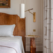 Sofabord Ø50 cm, massivt marmor - Ilab design