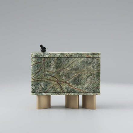 Skænk/konsolbord, massivt marmor