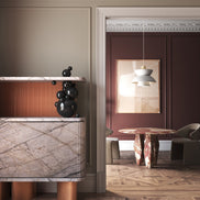 Barskænk i marmor - eksklusivt design - Ilab Design