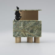 Barskænk i marmor - eksklusivt design - Ilab Design