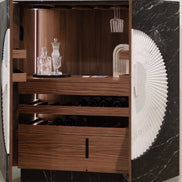 Barskab i marmor & træ - Ilab Design