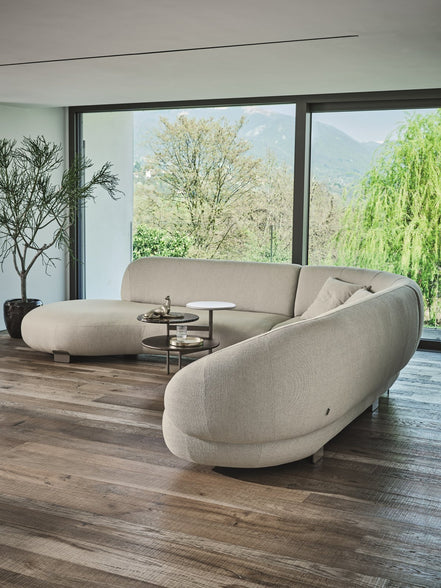 Ditre Italia Pacific  – eksklusiv modulsofa med organiske, skulpturelle former