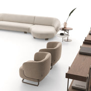 Ditre Italia Pacific  – eksklusiv modulsofa med organiske, skulpturelle former