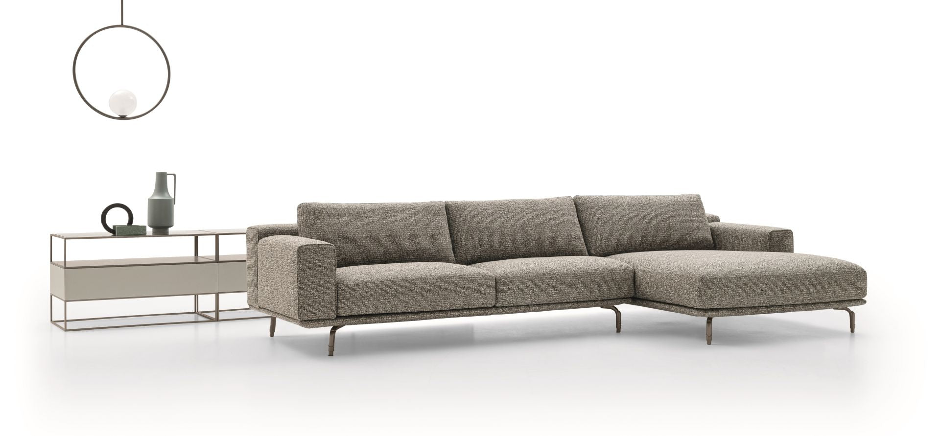 Ditre Italia Dalton Low – lav lounge-sofa med minimalistisk silhuet