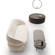 Ditre Italia Clip Sofa – elegant minimalistisk bamse sofa med skulpturelle former
