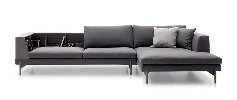 Ditre Italia Kim modulsofa – Italiensk designer sofa med integreret bogreol
