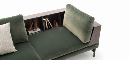 Ditre Italia Kim modulsofa – Italiensk designer sofa med integreret bogreol