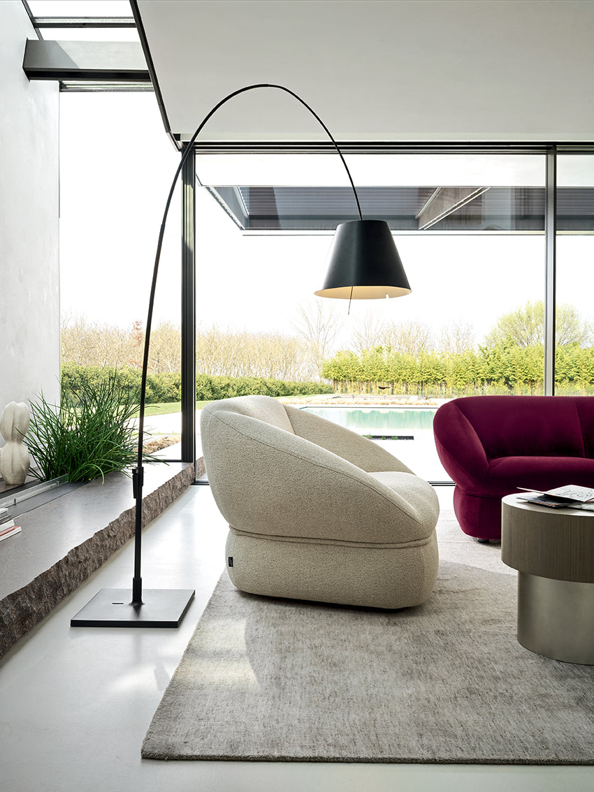 Ditre Italia Alta lænestol – blød og indbydende loungestol - Bamsestol