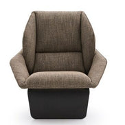 Ditre Italia Loto lænestol – moderne designlænestol med træbase