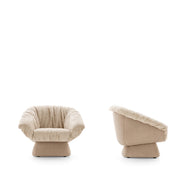 Ditre Italia - Hall lænestol, elegant puffet designerstol