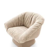 Ditre Italia - Hall lænestol, elegant puffet designerstol