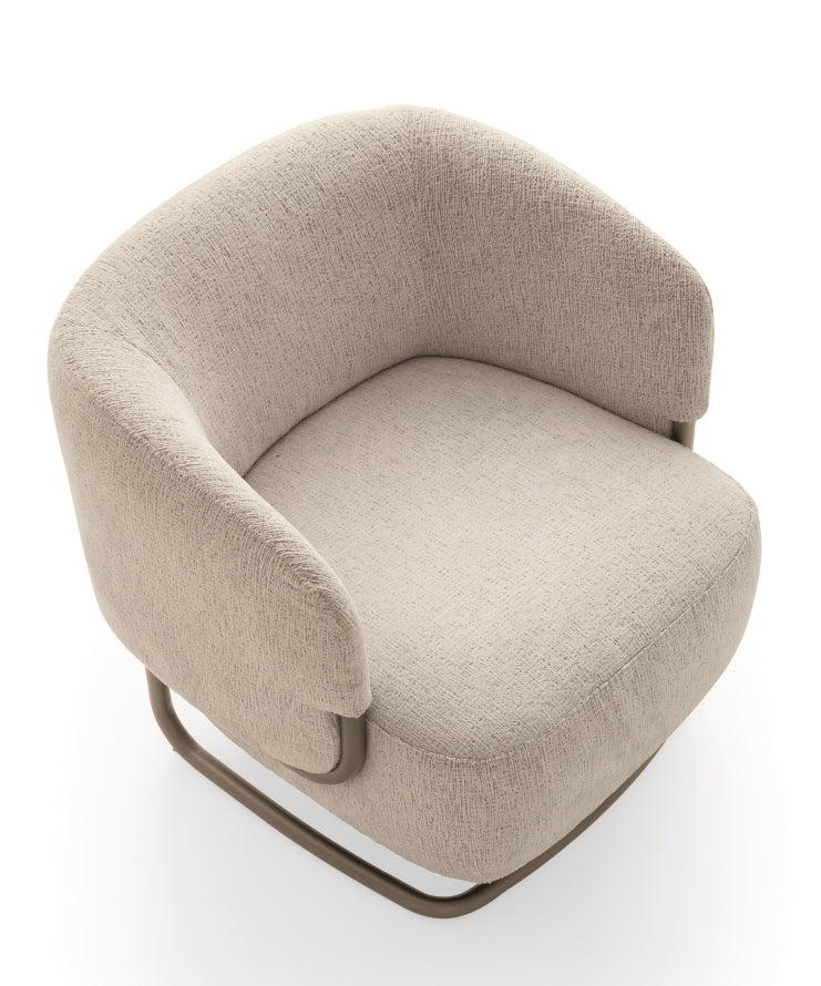 Ditre Italia - MARABÙ lænestol i moderne design med komfortabel polstring