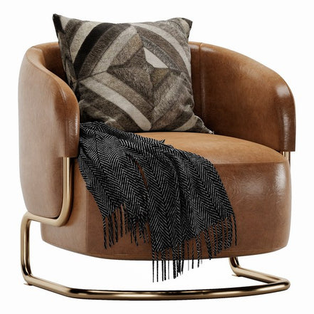 Ditre Italia - MARABÙ lænestol i moderne design med komfortabel polstring