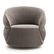 Ditre Italia - Clip design lænestol med bløde kurver og sort metalfod