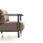 Ditre Italia Nathy Lænestol – Skulpturelt Design i Naturlæder og Træ