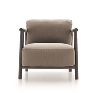 Ditre Italia Nathy Lænestol – Skulpturelt Design i Naturlæder og Træ