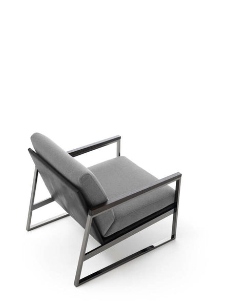 Ditre Italia Daytona Lænestol – Maskulin Elegance med Træ og Metal