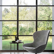 Ditre Italia Round Lænestol – Organiske Former og Omfavnende Design