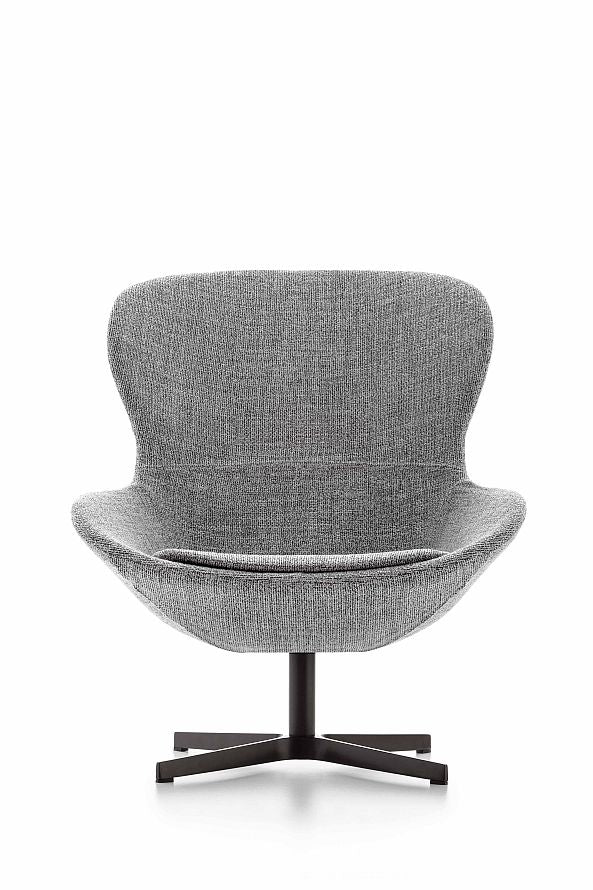 Ditre Italia Round Lænestol – Organiske Former og Omfavnende Design