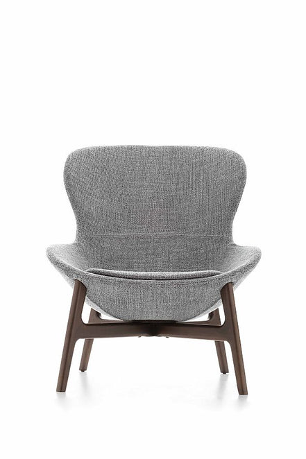 Ditre Italia Round Lænestol – Organiske Former og Omfavnende Design