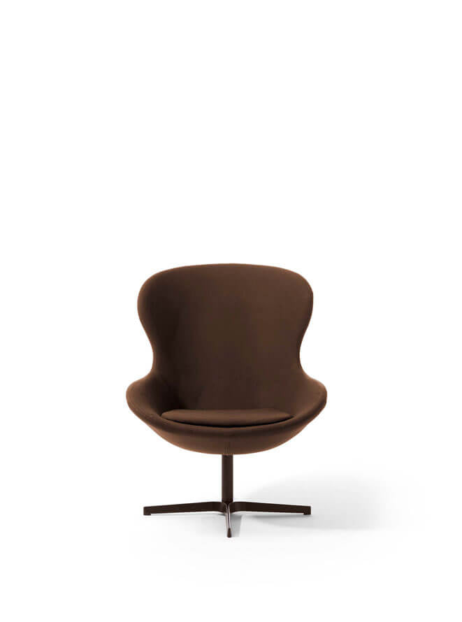 Ditre Italia Round Lænestol – Organiske Former og Omfavnende Design