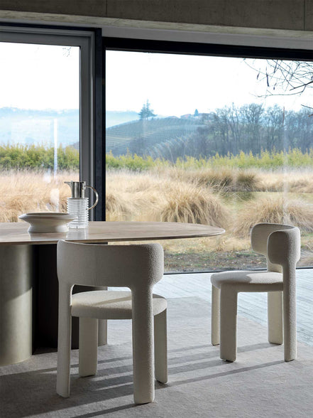 Ditre Italia Lucy Spisebordsstol – Omfavnende Komfort i Fuldt Betræk