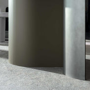 Ditre Italia Doon Spisebord – Skulpturelt Design i Marmor og Metal