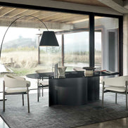 Ditre Italia Doon Spisebord – Skulpturelt Design i Marmor og Metal