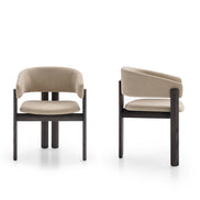 Ditre Italia Biarritz Stol – Klassisk Elegance med metal el. Asketræsben