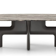 Ditre Italia Biarritz Spisebord – Skulpturel Base og Luksuriøs Top