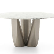 Ditre Italia Sentei Spisebord – Skulpturel Base med Marmor eller Glas