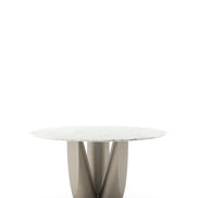 Ditre Italia Sentei Spisebord – Skulpturel Base med Marmor eller Glas