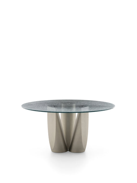 Ditre Italia Sentei Spisebord – Skulpturel Base med Marmor eller Glas