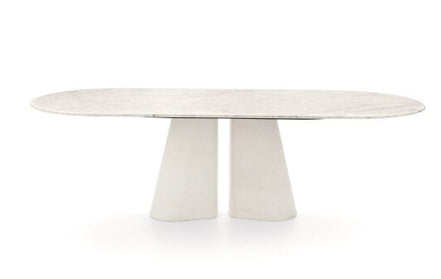 Ditre Italia Pillar Spisebord – Monumentalt Design med Betonbase