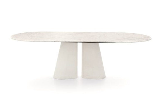 Ditre Italia Pillar Spisebord – Monumentalt Design med Betonbase