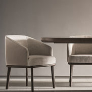 Ditre Italia St. Tropez Spisebordsstol – Træ og Læder i Elegant Forening