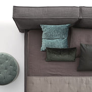 Ditre Italia Flann Seng – Blød Minimalisme med Unikke Detaljer