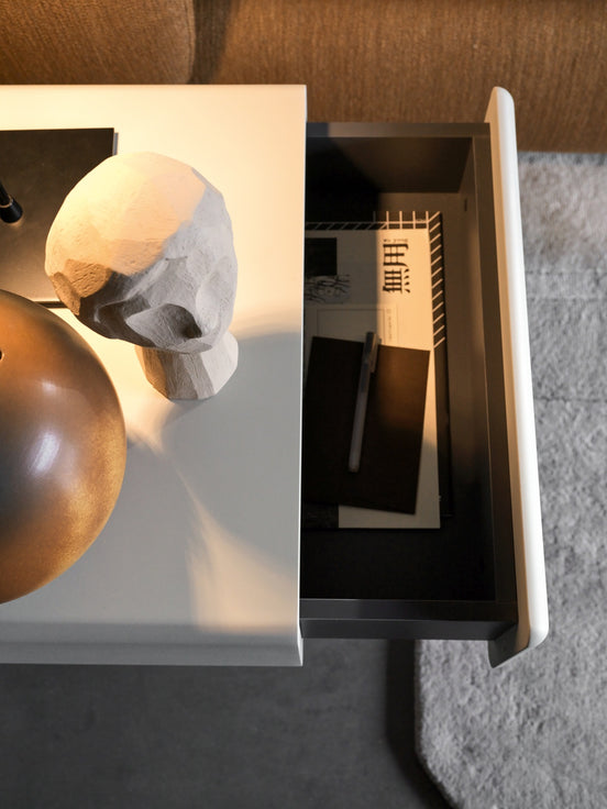 Ditre Italia Pop Sengebord – Skulpturelt Design med Bakke-effekt